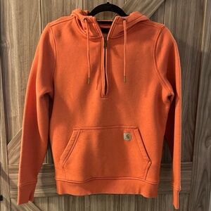 Carhartt Vibrant Orange Pullover Hoodie